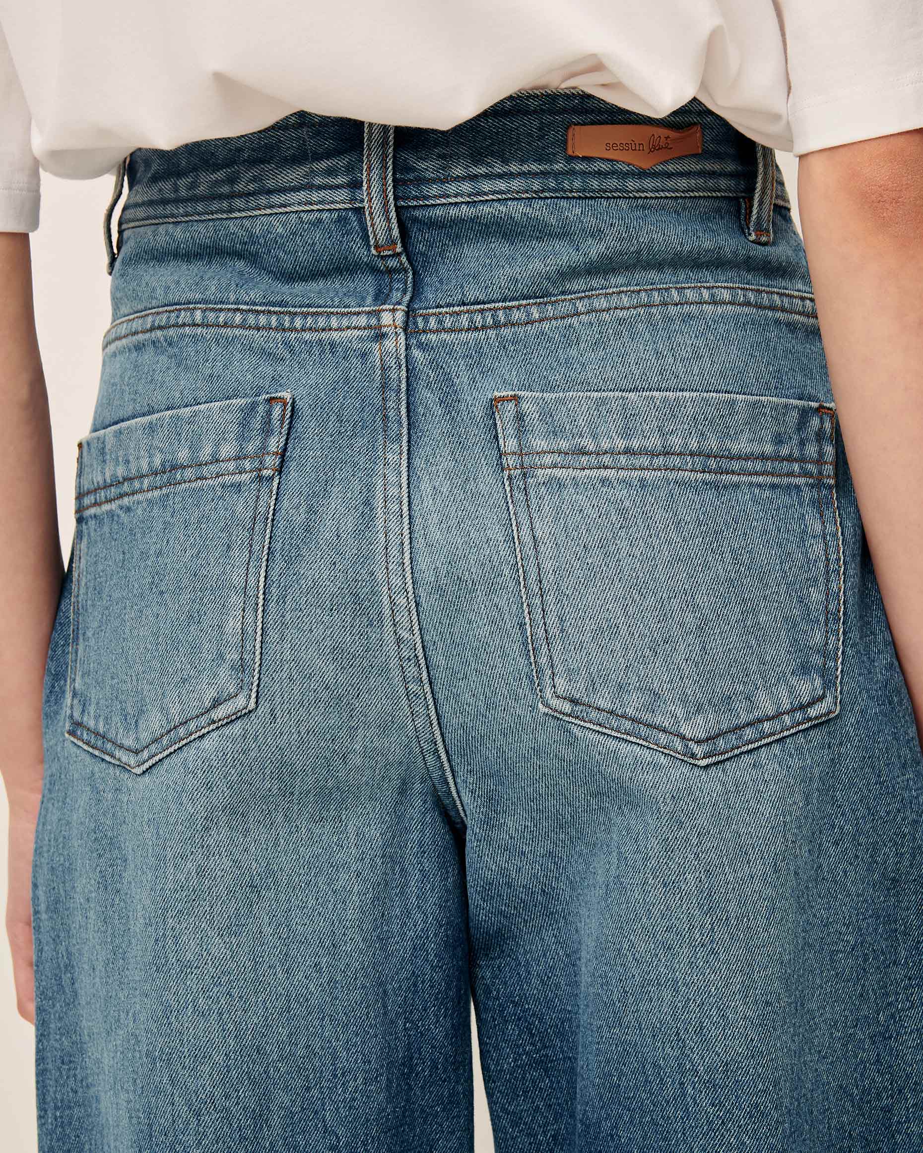【YOURNUS】Peter Slav Wide Denim PETER Original Blue | Jeans | SESSÙN Official website